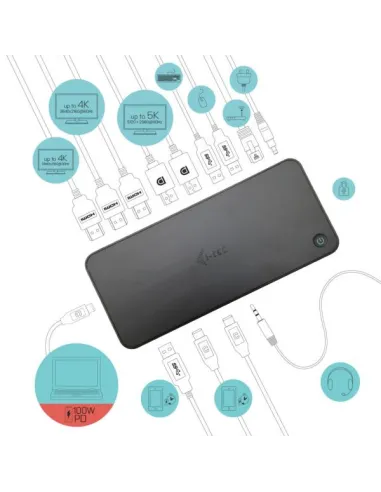 USB 3.0/USB-C/THUND. 3X 4K+PW70W IT