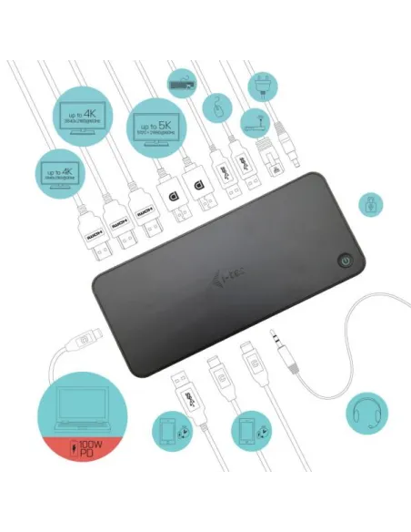 USB 3.0/USB-C/THUND. 3X 4K+PW70W IT