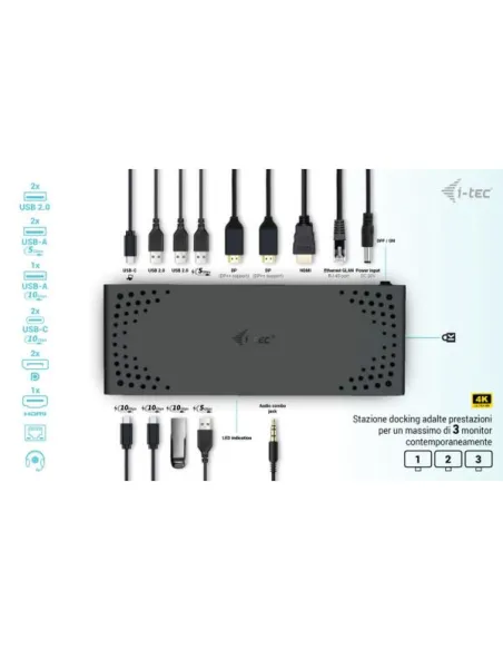 USB-C TRIPLE DISPLAYDOCK GEN2 PD100