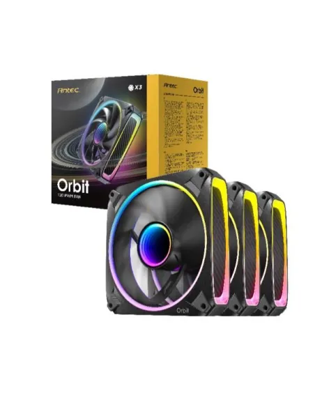 Antec Orbit 120 ARGB FAN Case per computer Ventilatore 12 cm Nero