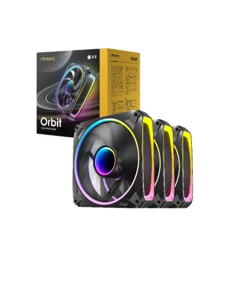 Antec Orbit 120 ARGB FAN Case per computer Ventilatore 12 cm Nero