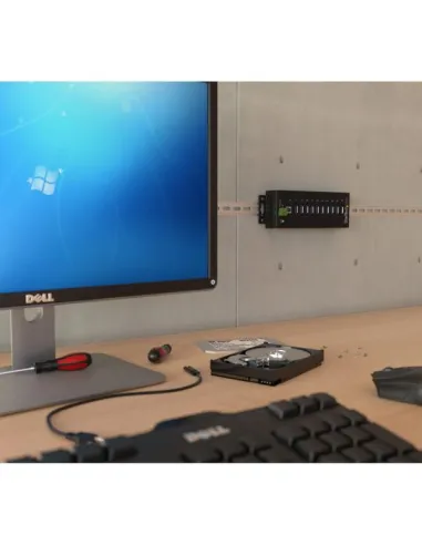 HUB INDUSTRIALE USB 3-10 PORTE