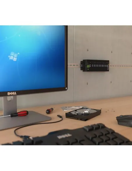 HUB INDUSTRIALE USB 3-10 PORTE