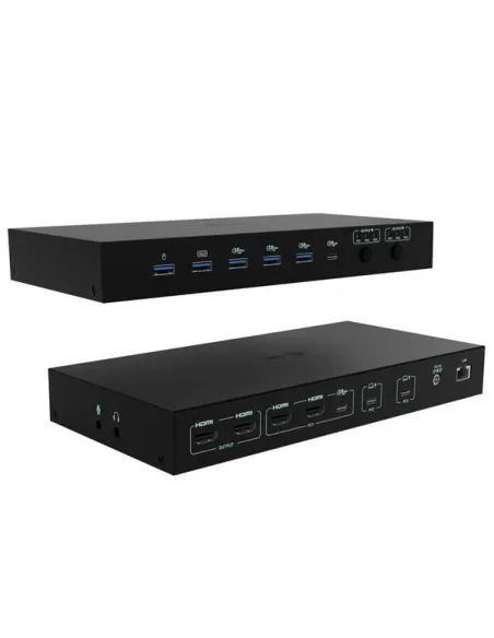 USB-C KVM DUAL DISPLAY PD DOCKING