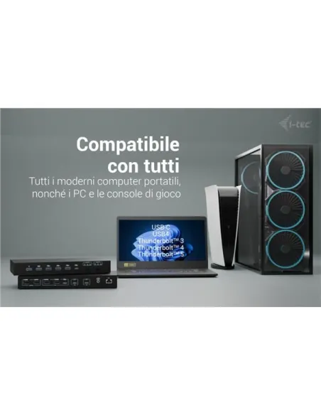 USB-C KVM DUAL DISPLAY PD DOCKING