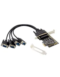 4-PORT DB9 RS232 SERIAL PCIE CARD