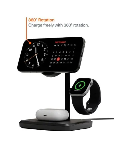 QI2 3IN1 CHARGEBASE - BLACK