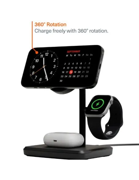 QI2 3IN1 CHARGEBASE - BLACK