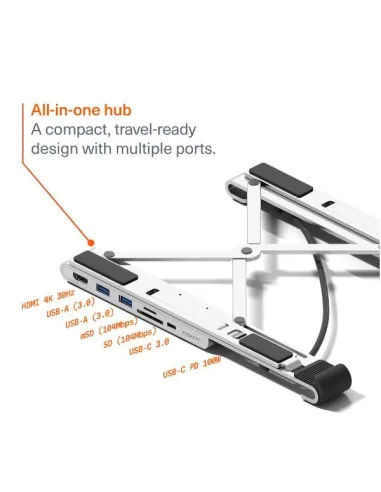 UNITE 7IN1 HUB WITH FOLDING LAPTOP