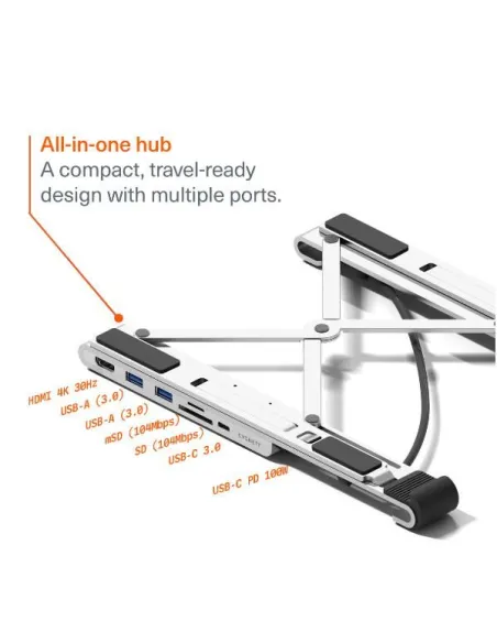 UNITE 7IN1 HUB WITH FOLDING LAPTOP