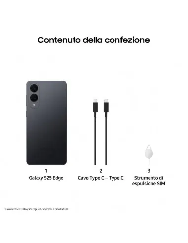 GALAXY S25 EDGE 12GB+512GB BLACK