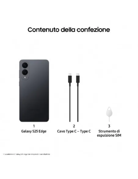 GALAXY S25 EDGE 12GB+512GB BLACK