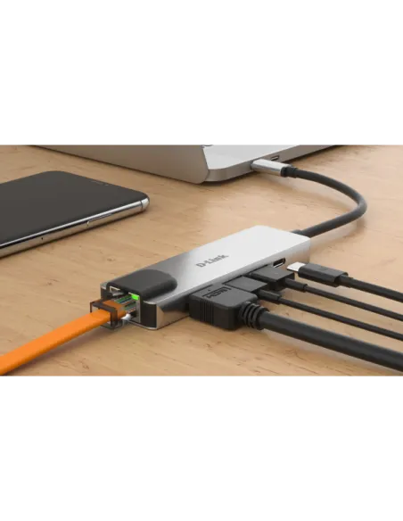 5-IN-1 USB-C HUB WITH HDMI/ETHERNET