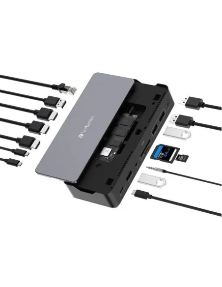 USB C 15 IN 1 HDMI SLOT SSD 8K PD