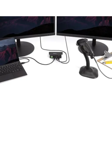 HUB USB2.0 INDUSTRIALE 4 PORTE