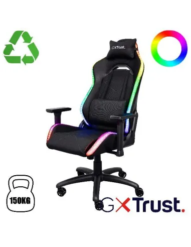 GXT719 RUYA RGB GAMING CHAIR BLACK