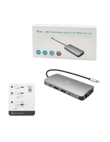 USB-C MTL NANO 3X DISPLAY + PW 100W