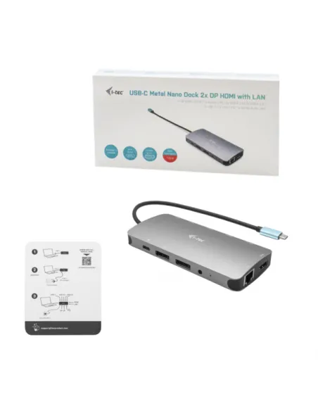 USB-C MTL NANO 3X DISPLAY + PW 100W