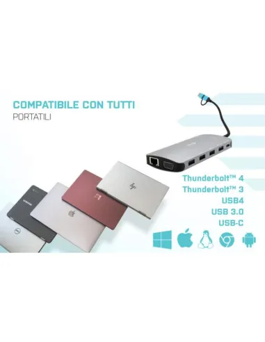 USB3.0-C/TB3 3X M.NANOD+LANPD100W