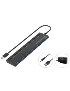 7-PORT USB 3.0 HUB WITH POWER ADAPT
