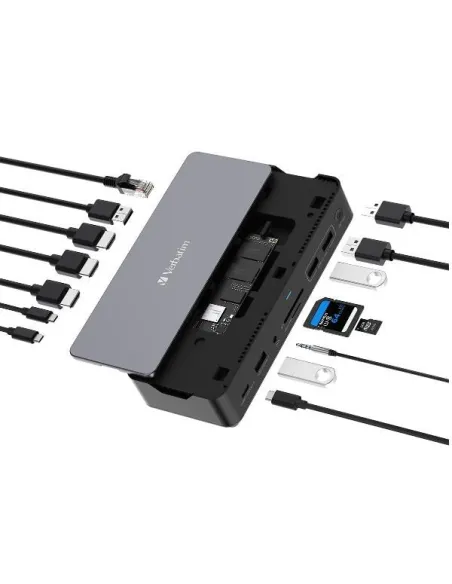 USB C 15 IN 1 HDMI SSD INCLUSA PD