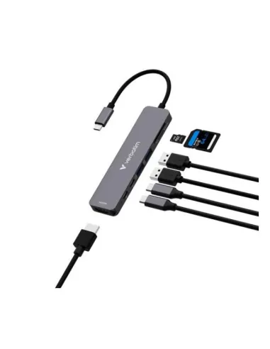 USB C MULTIPORT HUB 7 PORTE