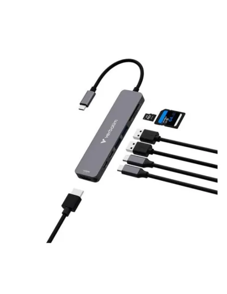 USB C MULTIPORT HUB 7 PORTE