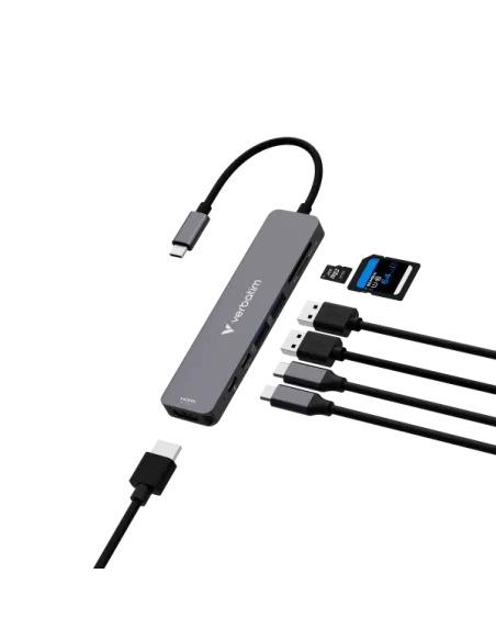 USB C MULTIPORT HUB 7 PORTE