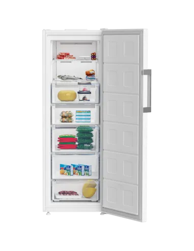 Beko B3RFNE294W: Congelatore Verticale, Total No-Frost, 260 L, 59.5 cm
