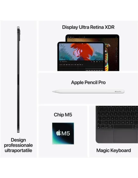 IPAD PRO 11 WIFI-CELL 512GB BLK