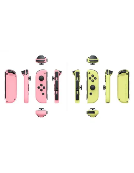 HAC COPPIA DI JOY-CON ROSA E GIALLO