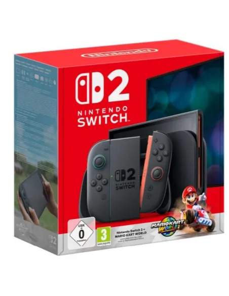 HW NINTENDO SWITCH 2 + MKWORLD