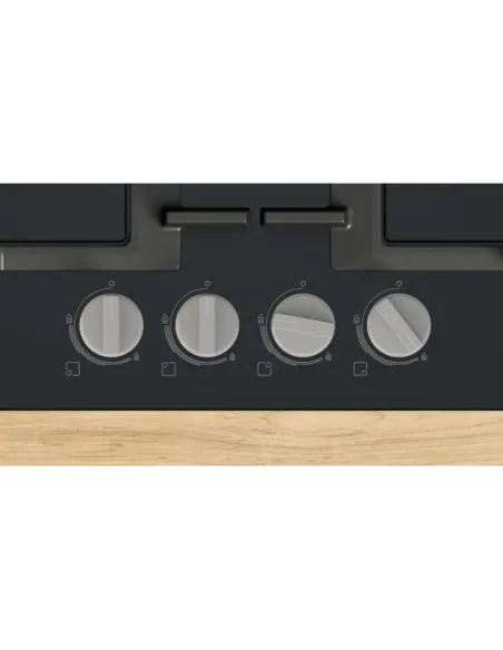 PIANO GAS PNP6B6K40 4F 60CM VETRO N