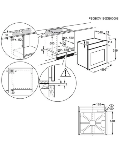 FORNO REAL STEAM LOC3H44TXE 60CM