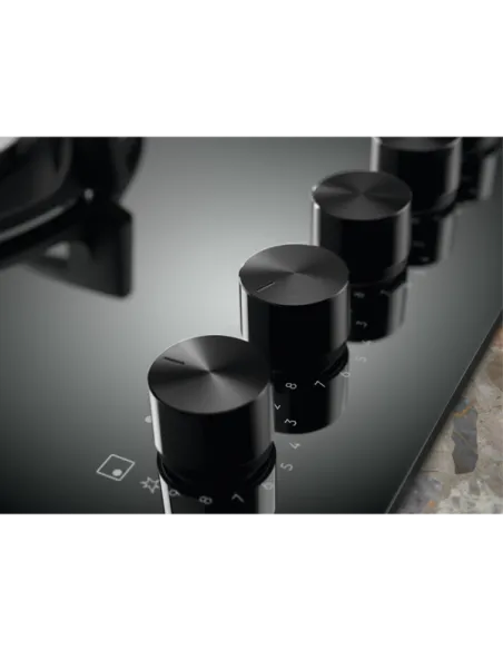 PIANO GAS EGG75372M 75CM 5F MIRROR