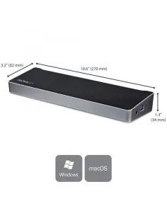 DOCKING USB-C TRIPLA USCITA 4K 2
