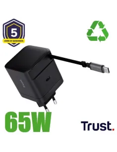 MAXO 65W RTRCT USB-C PD CHARGER