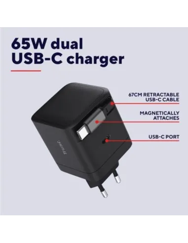 MAXO 65W RTRCT USB-C PD CHARGER