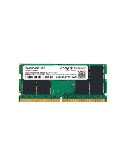 16GB JM DDR5 4800 SO-DIMM 1RX8 2GX8