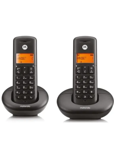 Motorola E202 Duo Telefono DECT Nero