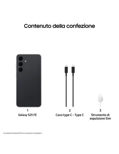GALAXY S25 FE 8+256GB JETBLACK EE