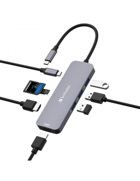 USB C HUB 8 IN 1 HDMI 8K PD 85W