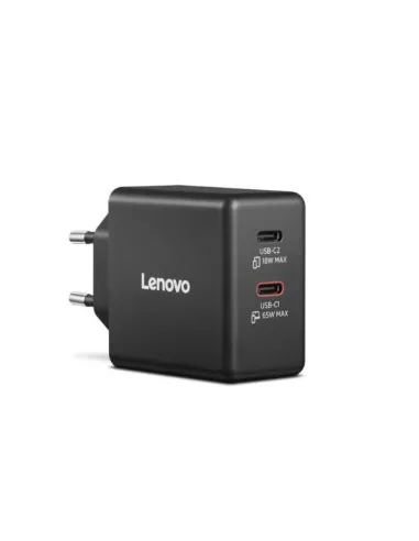 LENOVO DUAL USB-C 65W GAN CHARGER