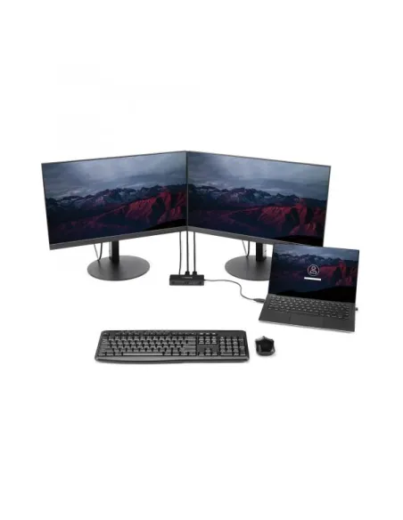 MINI DOCK USB 3.0 A 2X DISPLAYPORT