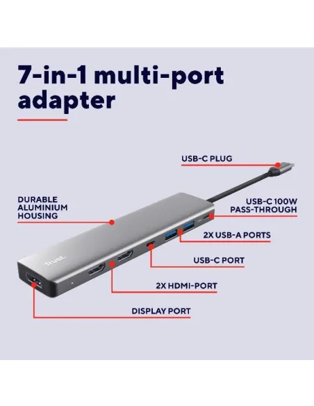 DALYX 7-IN-1 MULTIPORT ADAPTER
