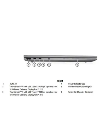 HP ZB8G1I14 U7 255H 14 32GB/1TB