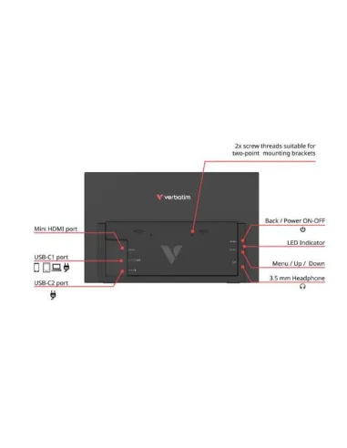 MONITOR PORTATILE 15.6 FHD LIGHT