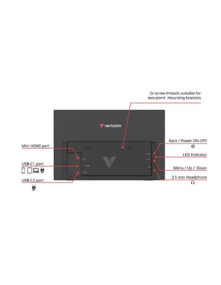 MONITOR PORTATILE 15.6 FHD LIGHT