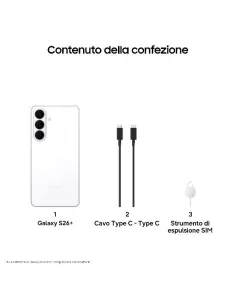 GALAXY S26+ 12+512GB WHITE