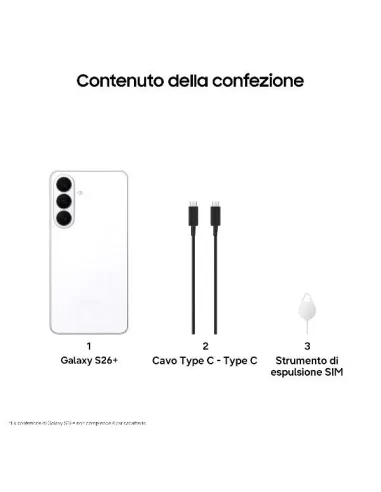 GALAXY S26+ 12+512GB WHITE
